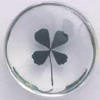 4 Leaf Clover Shamrock Worry Stone 1 1/2 inches 