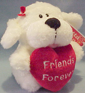 The adorable Valentine's Chubby Puffs are cuddly soft, chubby plush Love messages from some of your favorite animals!
