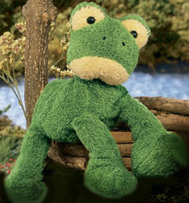 The adorable Klumbsys are cuddly soft, chubby plush stuffed animal Frogs and Turtles!