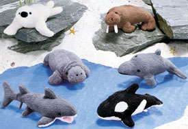 From Harp Seals to Walrus we have gathered them all the Sea Life wiggly and jiggly Gund Zip Along Plush Ocean Wonders!