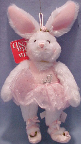 Adorable Bunny Rabbit Musical Ballerinas