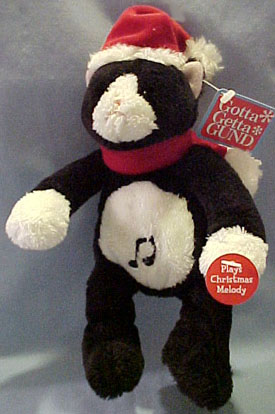 Click here to go to our selection of Christmas Musical Plush Cats
