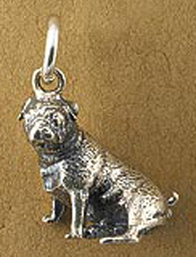 sterling silver pug charm cuddly collectibles collectible pug puppy dogs figurines plush pens and more sterling silver pug charm cuddly collectibles collectible pug puppy dogs figurines plush pens and more