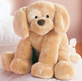 We carry a wide variety made for baby merchandise.  Adorable Puppy Dogs to decorate and entertain Baby!