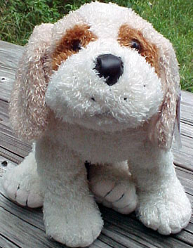 st bernard cuddly toy