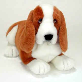 Click here to go to Our Collectible Basset Hound Puppy Dogs Figurines, Pens, Key Chains, Plush, Puppets and MORE!