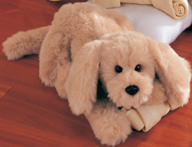 We carry a large selection of Labrador Retriever and they are just adorable.  The Labrador collectibles we have are stuffed animals, figurines, ornaments, purses, barking pups, and pups for the Holidays!