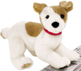 jack russell cuddly toy