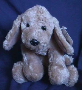 stuffed animal with photo pocket