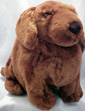 These cuddly soft CHUBBY plush Pampered Pet Labrador Retriever are just adorable.  