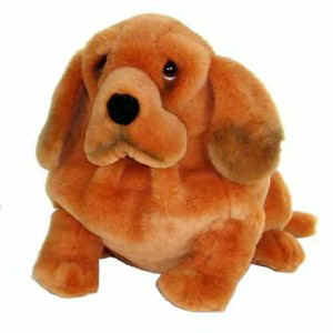 These cuddly soft CHUBBY plush Pampered Pet Bloodhounds are just adorable.