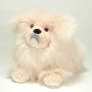 These cuddly soft CHUBBY plush stuffed animals Pampered Pet Pekineses are just adorable.