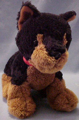 These cuddly soft plush stuffed animal Doberman Pinschers are just adorable.  They are sure to please any Doberman Pinscher fan!