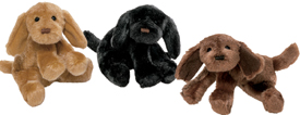 These cuddly soft plush Puppy Dogs are just adorable.  They are sure to please any Puppy Dog fan!