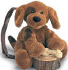 Gund Plush Treynor Beagle Puppy Dog Backpack - made from a soft plush material and safe for children 13 inches