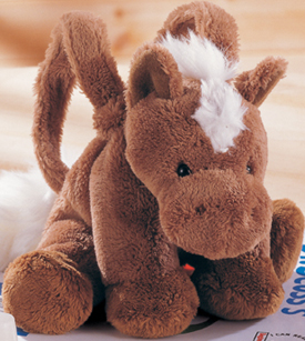 Adorable Plush Farm Animals as Purses.  Let a Cow, Horse or Pig guard your treasures!