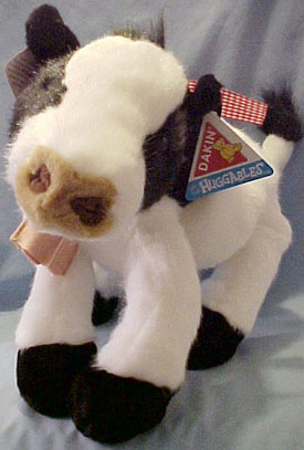 oversized plush cow