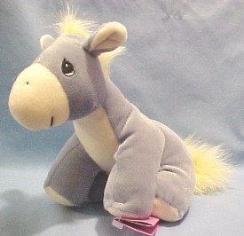 Precious Moments Tender Tail Farm Animal Bean Bag Plush Cows, Donkeys