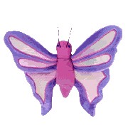 TY Beanie Babies adorable little Insects. Flitter the Butterfly, Inch the Worm, Lucky the Ladybug and Spinner the Spider are just full of beans.
