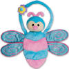 Gund Dazzle Bugs Aqua and Pink Dragonfly Purse - velvety soft plush (safe for ages over 3) 6 1/4 inches