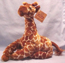 We have the Giraffes that you can curl up with, put on your hand and let your imagination run wild with puppets, and even ones to celebrate the holidays!