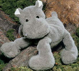 We have ADORABLE Hippos stuffed full of fluff and ready to play!
