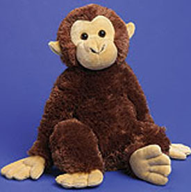 Boyds Cuddle Fluffs are extremely soft stuffed toy animal Monkeys.