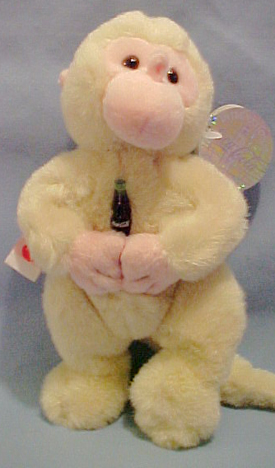 A LARGE variety of Plush Coca Cola International Primates. We have gathered here in this Primate Community many Primates from Apes to Snow Monkeys!