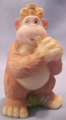 Saminals Monkeys and Gorillas are a true reflection of Sam Butcher's Precious Moments Characters!