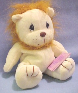Precious Moments Tender Tail Jungle Animal Bean Bag Plush Lions