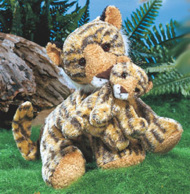 Adorable Wild Cat Lion and Tiger Moms and their Cubs that you can curl up with!