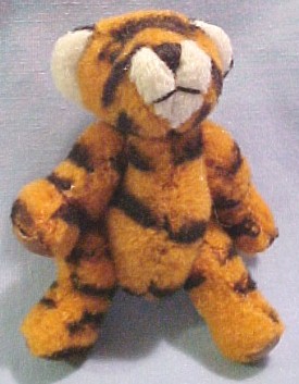 Russ Berrie's World's Tiniest Lions and Tigers are completed jointed and plush tiny treasures.