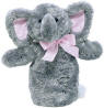 Gund Fluppets Maddy Elephant Hand Puppet - ultra soft plush fur, machine washable, safe for all ages 11 1/2 inches