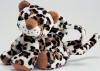 Gund Leopold Leopard Plush Purse - soft and cuddly with 2 handles and zipper closure  7 inches