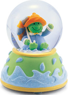 Cuddly Collectibles - Collectible Musical Water Globes Frogs and Ducks