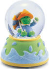 Gund Musical Water Globe Rainy Day Quibbet Frog - plays "You Are My Sunshine" 3 inches