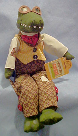 Adorable Alligators all dressed up in their Sunday best make up the Country Cousins Series.