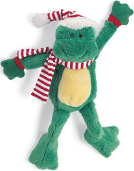 Click here to find the Fabulous Frog Christmas Plush Magnets!