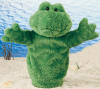 Gund Fluppet Pickles the Frog - safe for all ages 12 inches