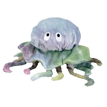 TY Beanie Babies, Plush, Teenie Beanies, and Pillow Pals in adorable little Sea Life.  From Crabs to Whales, all are just full of beans and stuffed with fluff.