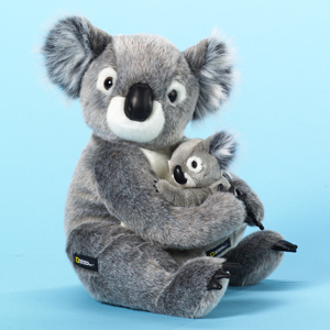 National Geographic has come out with a Collectible Koala Plush Series!  Each Plush has a poster tag with facts and trivia about the Koala.