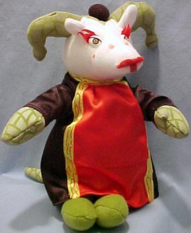  Click here to see Meanies Farce Wars Queen Armadillo  -  Poem in tag:  "Queen Armidillo, from the planet taboo,   Will grow up to marry, you-know-who? She could be the mother  Of a sister or brother. Will we have to find out in part two?"