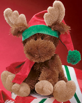 Click here to go to our selection of Christmas Plush Moose