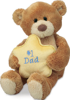 These adorable Gund Teddy Bears are ready to let Dad and Grandpa know you are thinking of them on Father's Day!