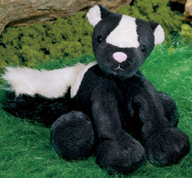 We have ADORABLE Skunks stuffed full of fluff and ready to play!
