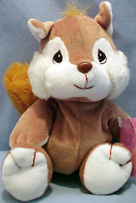 Precious Moments Tender Tail Wild Life Bean Bag Plush Squirrels