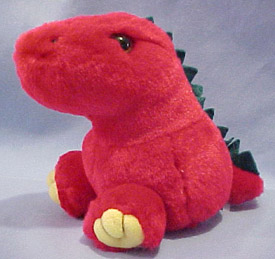 Swibco's Puffkins' Dinosaurs are the only Puffkins with necks in stuffed animals and key chains!