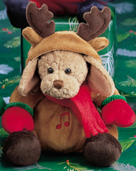 Click here to go to our selection of Christmas Musical Plush Puppy Dogs