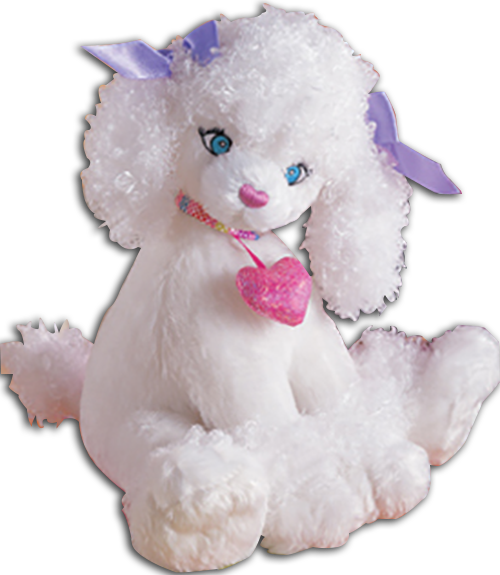 Plush Poodletudes Poodle Stuffed Animals