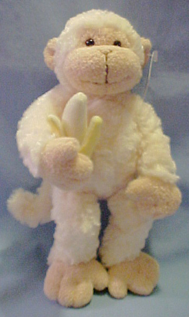 Gund Plush Baby Coco Cream Monkey Stuffed Animal with Banana Gund Plush Baby Coco Cream Monkey Stuffed Animal with Banana